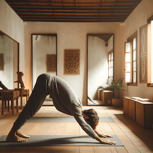 Downward Dog Pose - Yoga's Essential Stretch for Flexibility and Strength