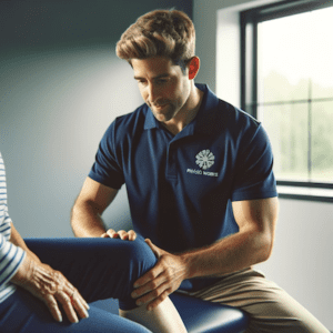 Ageing-knee-treatment-by-physiotherapist