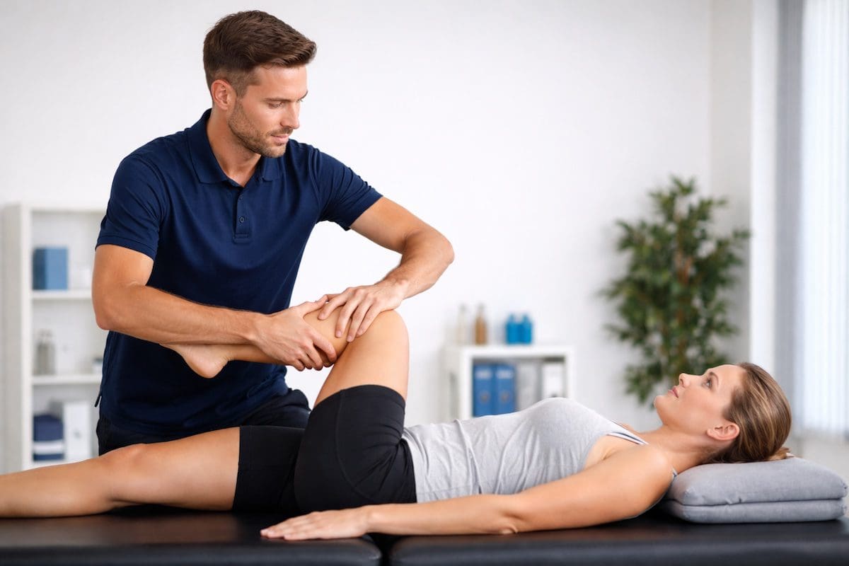 hip-impingement-physiotherapy-hip-flexion-internal-rotation-assessment Hip impingement physiotherapy hip flexion internal rotation assessment during groin pain examination