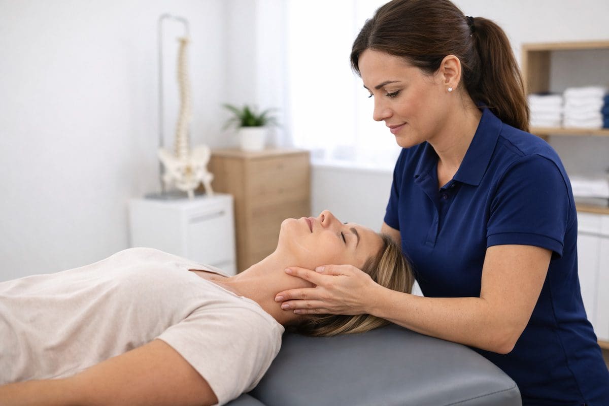 Physiotherapy cervical mobilisation for neck pain improving joint movement and reducing stiffness