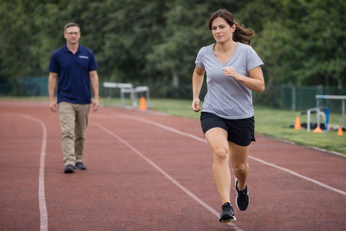 Chondromalacia patella return to running rehabilitation after physiotherapy and graded knee loading