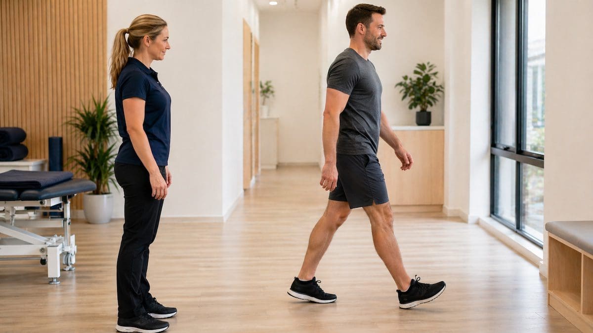 walking normally after knee ligament injury rehabilitation