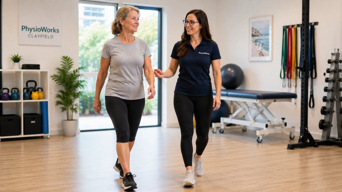 Exercise Physiology Clayfield supervised walking rehabilitation progression