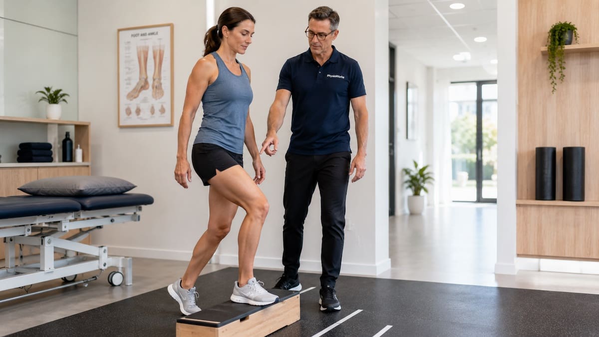 foot-stress-fracture-return-to-running-rehab Foot stress fracture rehab drill guiding return to running