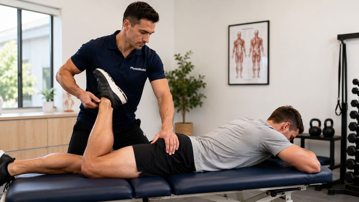 hamstring-strain-resisted-knee-flexion-assessment Hamstring strain resisted knee flexion assessment of posterior thigh