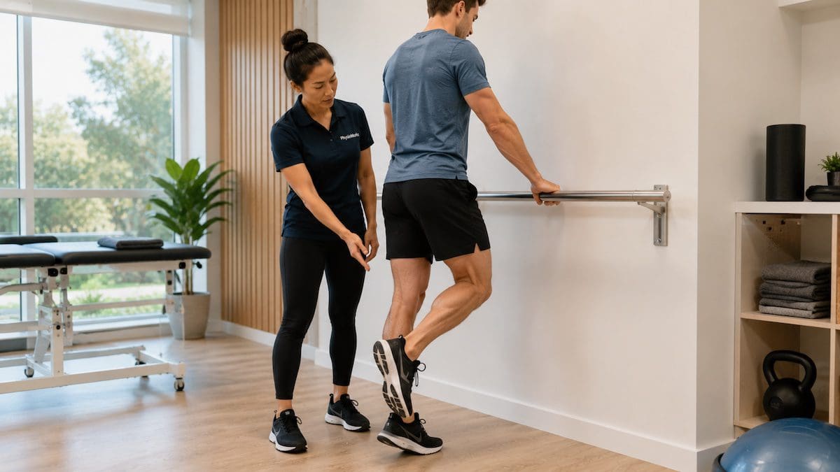running assessment Brisbane calf raise strength test for runner capacity