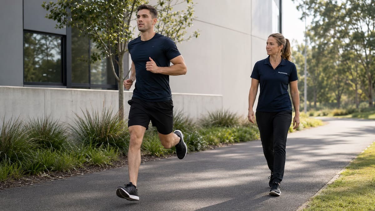 Anterior ankle impingement return to running with improved ankle control