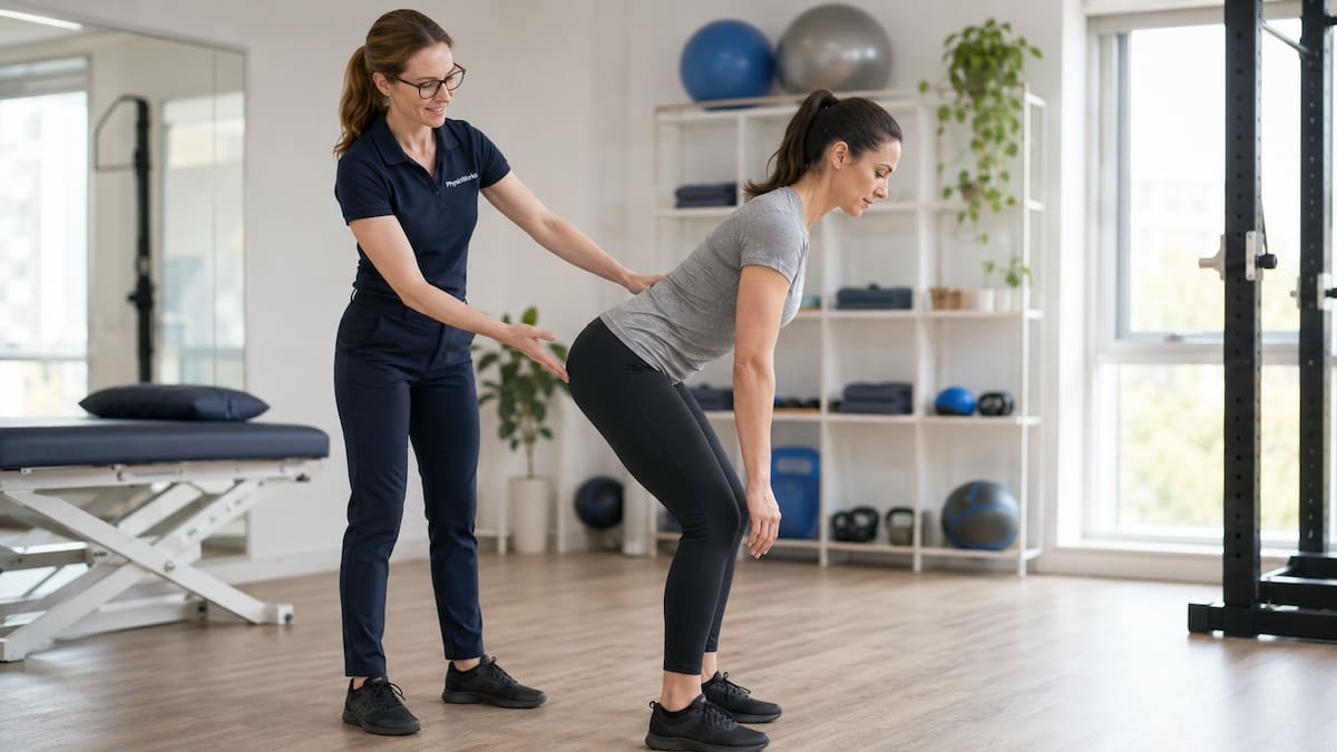 core-stability-lumbar-spine-pelvis-hip-hinge-assessment Core stability assessment of lumbar spine and pelvis during hip hinge movement