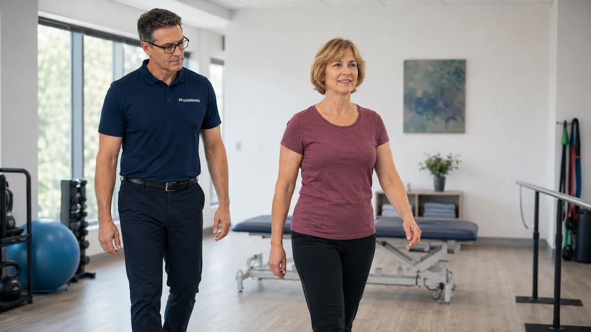 Degenerative disc disease physiotherapy walking confidence after lumbar rehab