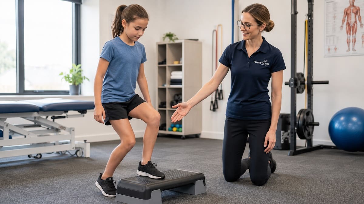 growing-pains-children-step-down-knee-control Growing pains in children step-down screening for front-of-knee control