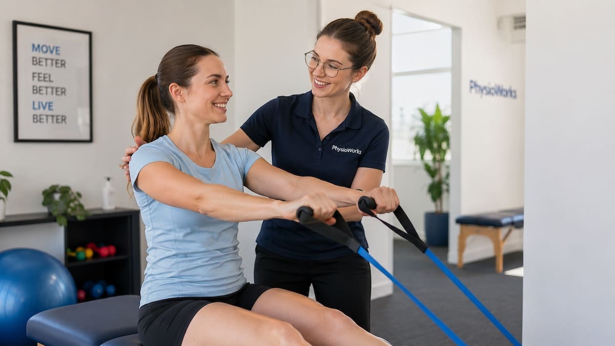Migraine physiotherapy supervised low-load exercise progression between attacks