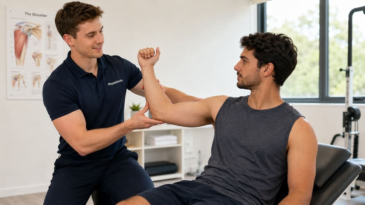 shoulder-labrum-injury-external-rotation-assessment Shoulder labrum injury external rotation assessment checking glenohumeral joint stability
