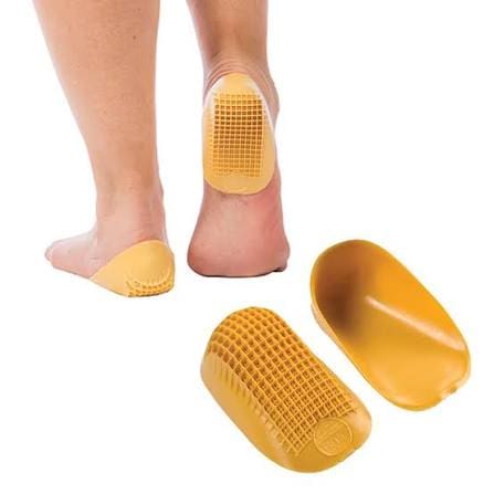 Heel cups for heel pain relief and shock absorption inside shoes