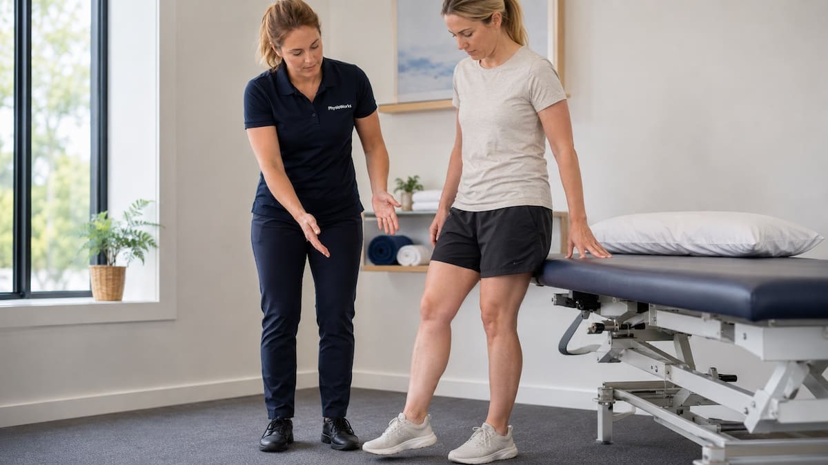 acute-soft-tissue-injury-weight-shift-loading Acute soft tissue injury weight shift exercise for safe ankle loading