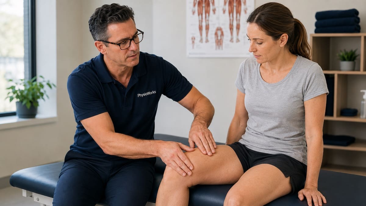 Common muscle injuries physiotherapy assessment of quadriceps muscle strain