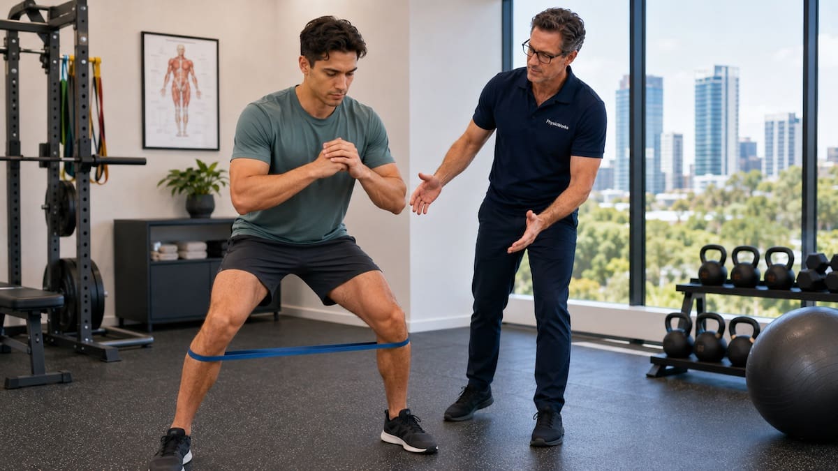 LCL injury lateral knee control band rehab LCL injury lateral knee control during band rehab exercise