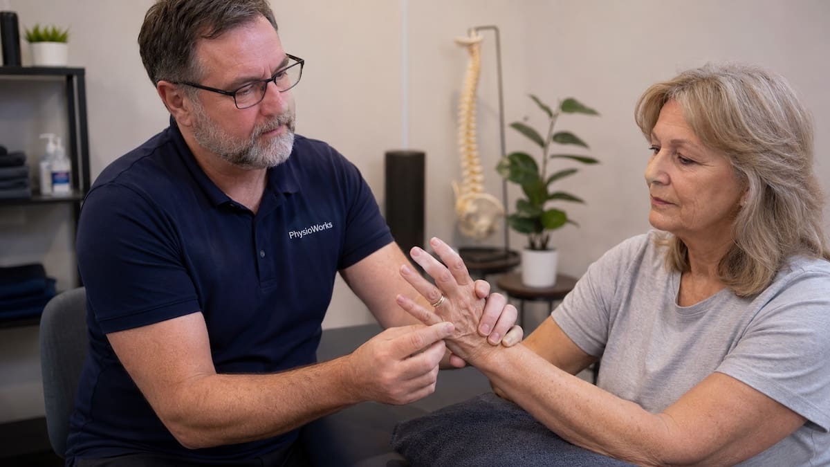 wrist-hand-arthritis-physiotherapy-assessment Wrist and hand arthritis physiotherapy assessment of finger and wrist joints